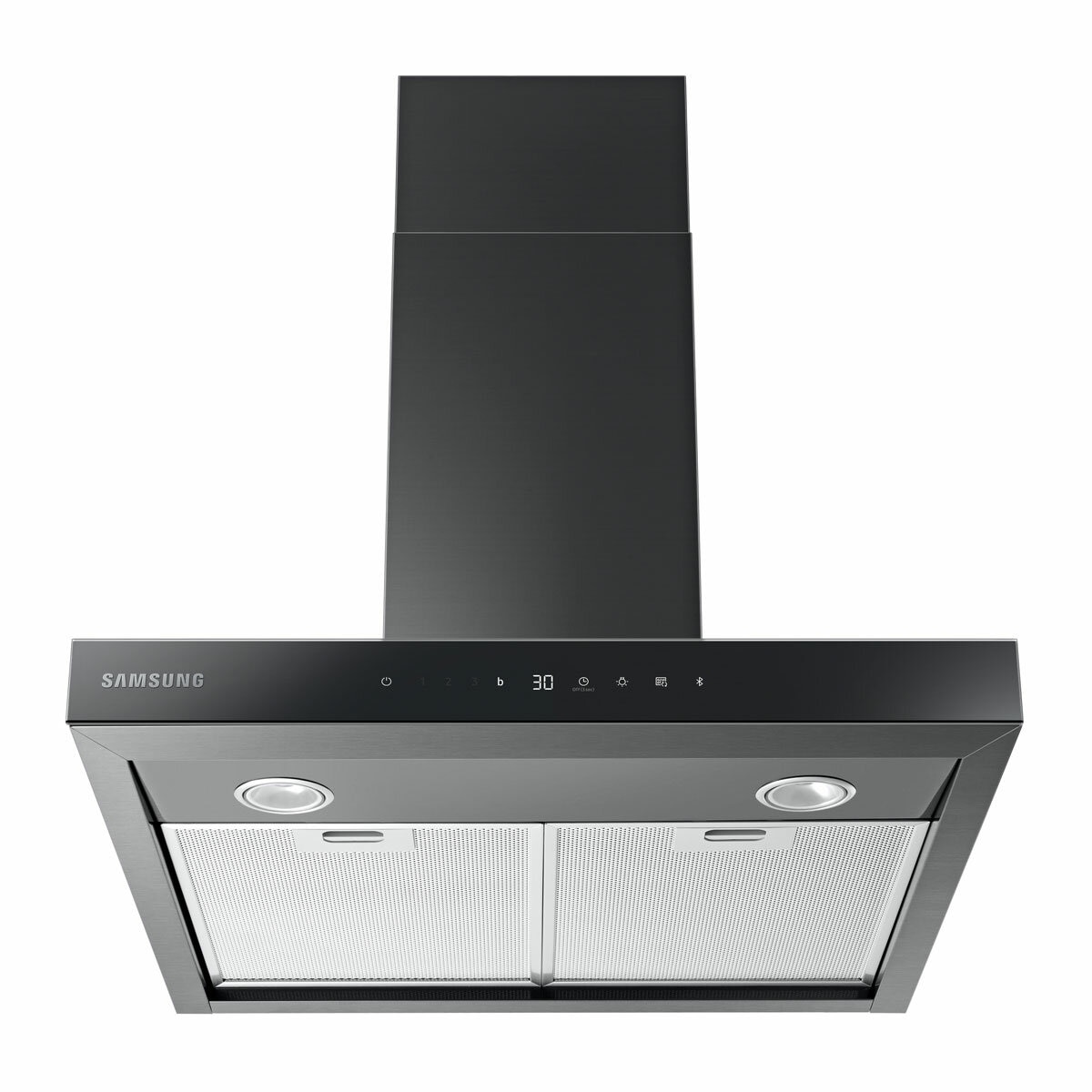 Samsung NK24C5703TM 60cm Integrated Chimney Cooker Hood, A Rated in Black