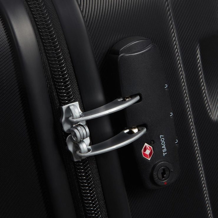 American Tourister Speedlink 3 Piece Hardside Suitcase Set in Black