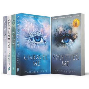 Shatter Me by Tahereh Mafi x5 Book Pack