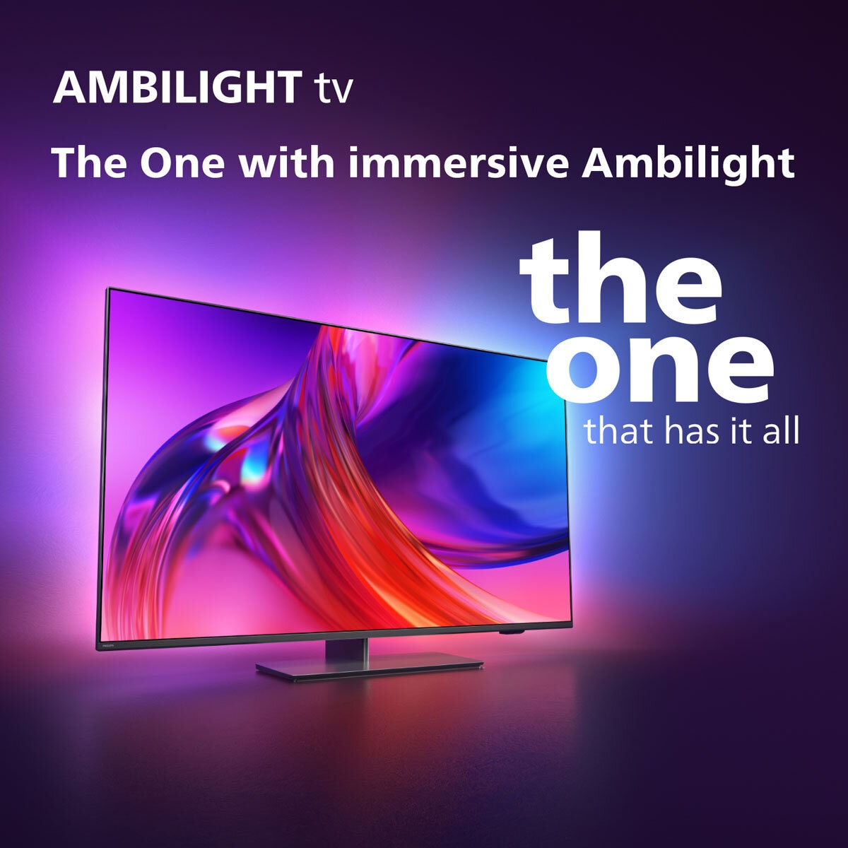 This is the Philips Ambilight - Coolblue - anything for a smile