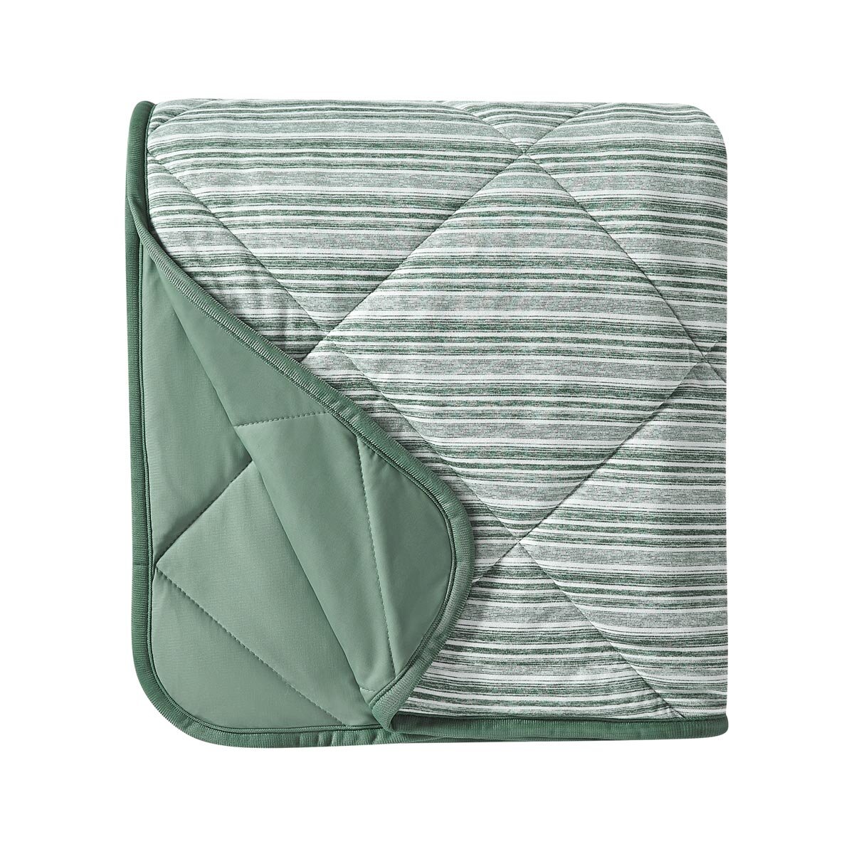 Cooling Throw in Green, 152 x 178 cm