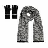 DKNY Ladies Scarf & Glove Set
