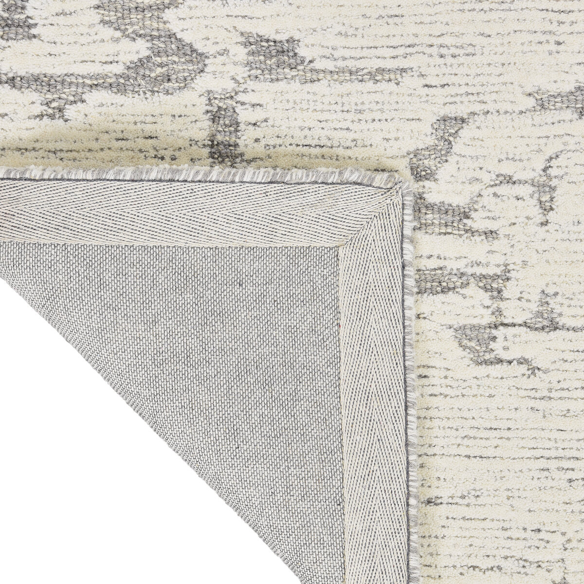 Calvin Klein Sculptural Grey Rug in 2 Sizes