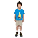 Skechers Kids Tee & Short 3 Piece Set in Orange