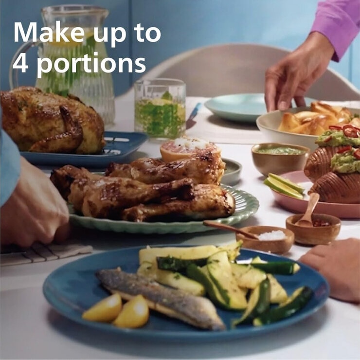 Philips Dual Air Fryer Lifetsyle Image