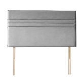 Silentnight Roma Slate Grey Fabric Headboard, Super King
