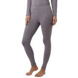 32 Degrees Heat Neo Plush Legging, 2 Pack in Grey, Large