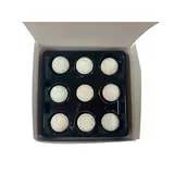 Open Box Showing 9 Champagne Truffles