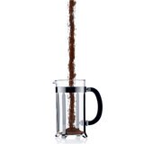 Bodum Pavina Chambord 8 Cup Coffee Maker and 4 Glass Mugs