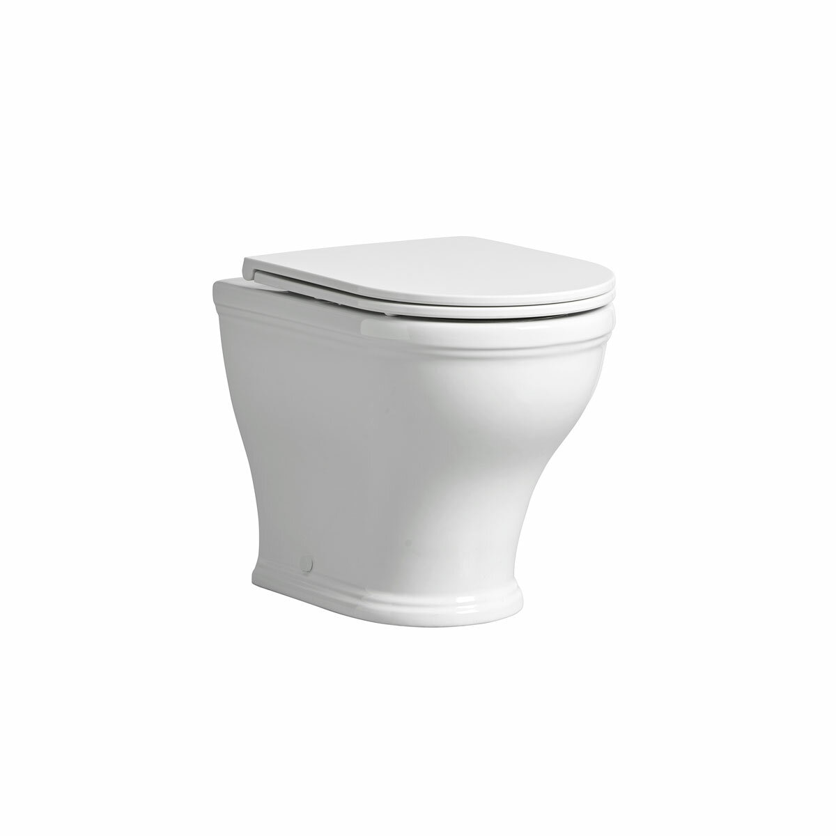 Tavistock Ashby Back To Wall Toilet With Pan And Seat