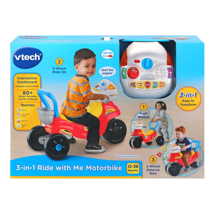 Buy VTech 3-in-1 Motorbike Box Image at Costco.co.uk