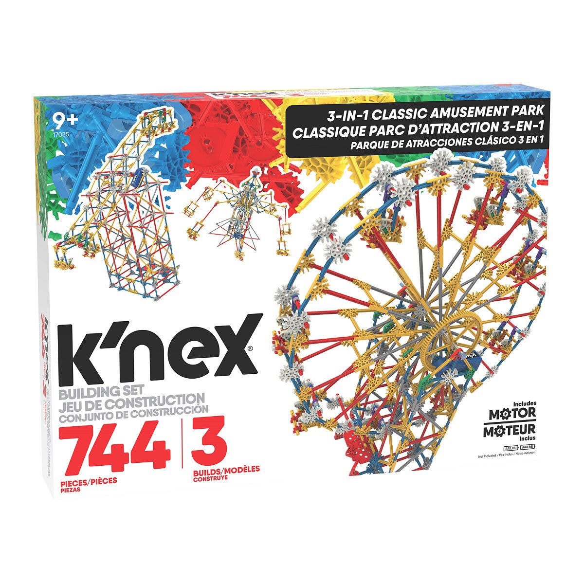 Buy K'nex 3 in 1 Classic Amusement Park Set Box Image at Costco.co.uk