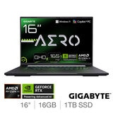 Gigabyte AERO X16 Copilot+ PC, AMD Ryzen AI 7, 16GB RAM, 1TB SSD, NVIDIA GeForce RTX 5060, 16 inch Gaming Laptop, 1VH93UKC94AH