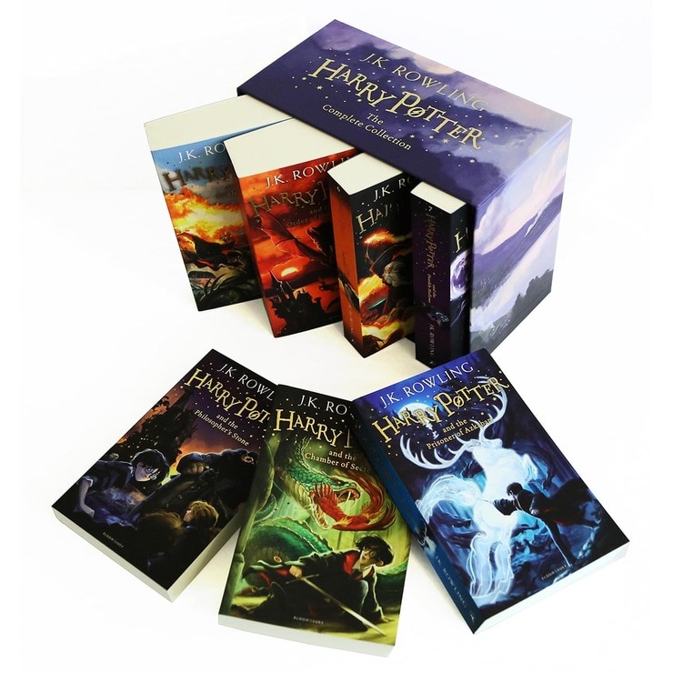 Harry Potter The Complete Collection 7 Book Box Set (7+ Years)