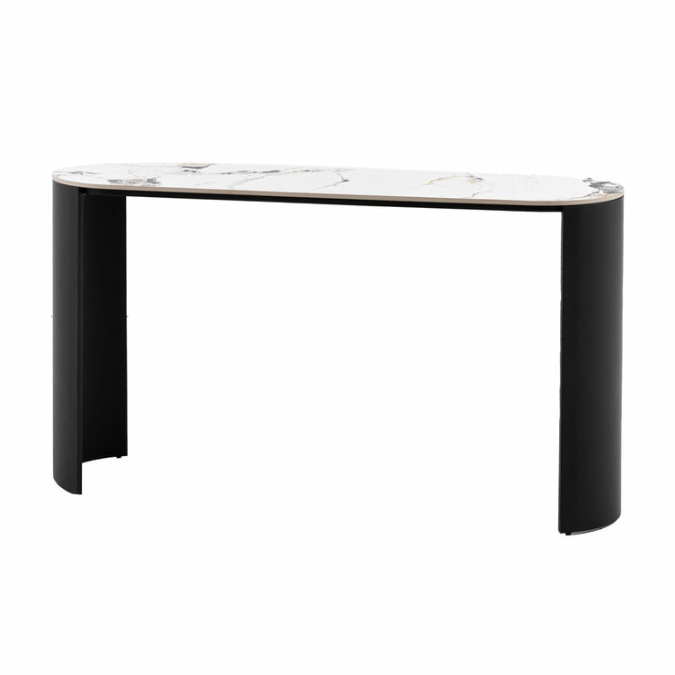 Gallery Marzio White Marble Console Table Gallery Marzio White Marble Console Table