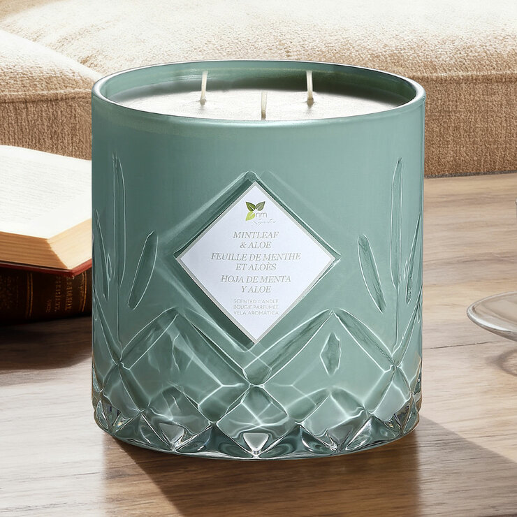 Nature's Mark Glass Candle, 1.58kg in 3 Fragrances