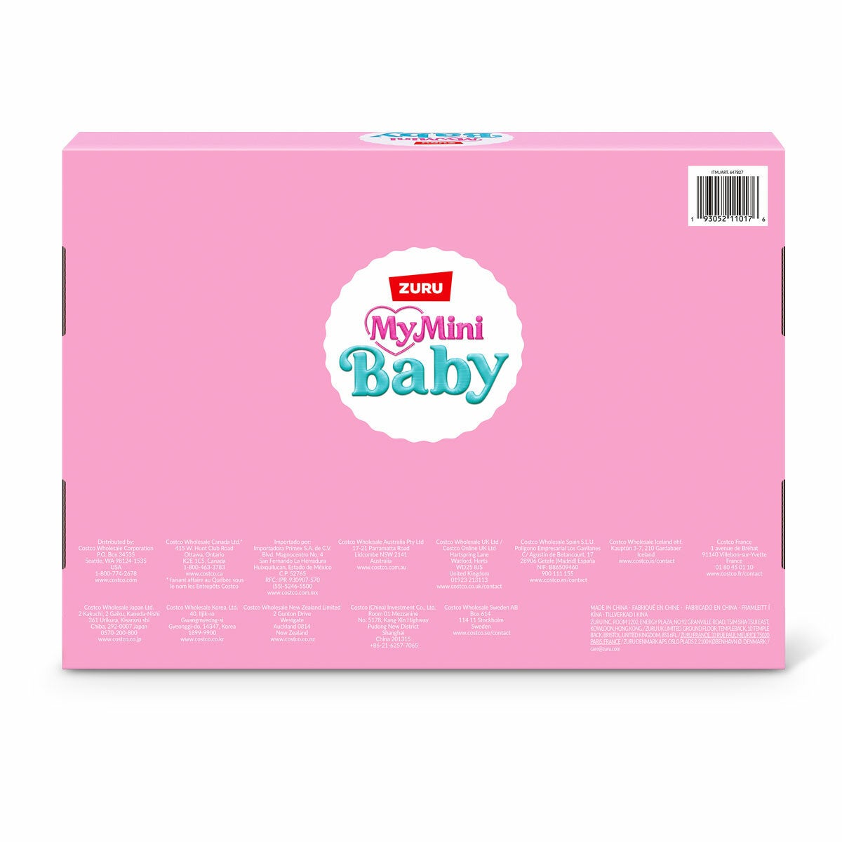 Zuru My Mini Baby - My Birthday - 4 pack (4+ Years) Zuru My Mini Baby - My Birthday - 4 pack (4+ Years)