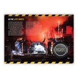 AD/DC Stamps & Medal Cover Live Wires from Royal Mail