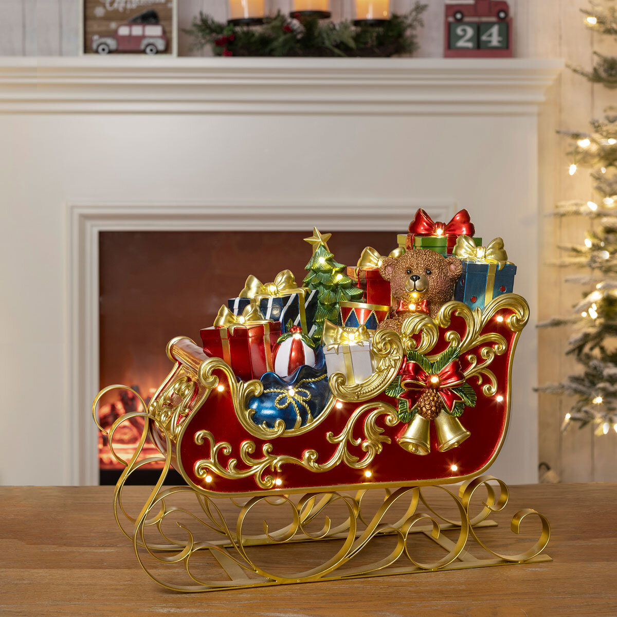 Christmas Teddy Sleigh on Costco.co.uk