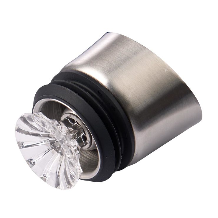 Crystalline Wine Decanter with Stainless Steel Aerator Costco UK