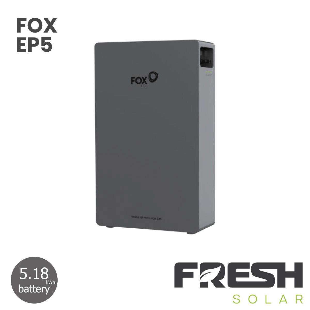 Fresh Solar Fox ESS EP5 Additional Battery, 5.18kWh