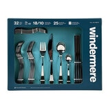 Windermere Stainless Steel Cutlery Set, 32 Piece