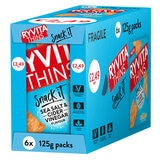 Ryvita Salt & Vinegar Thins, 6 x 125g