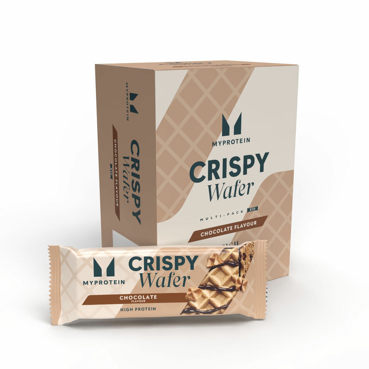 My Protein Chocolate Cripsy Wafer, 10 x 42g