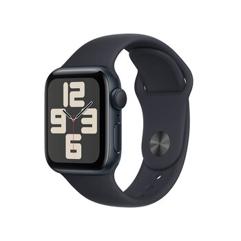 Apple Watch SE GPS, 40mm Aluminium Case with Sport Band S/M