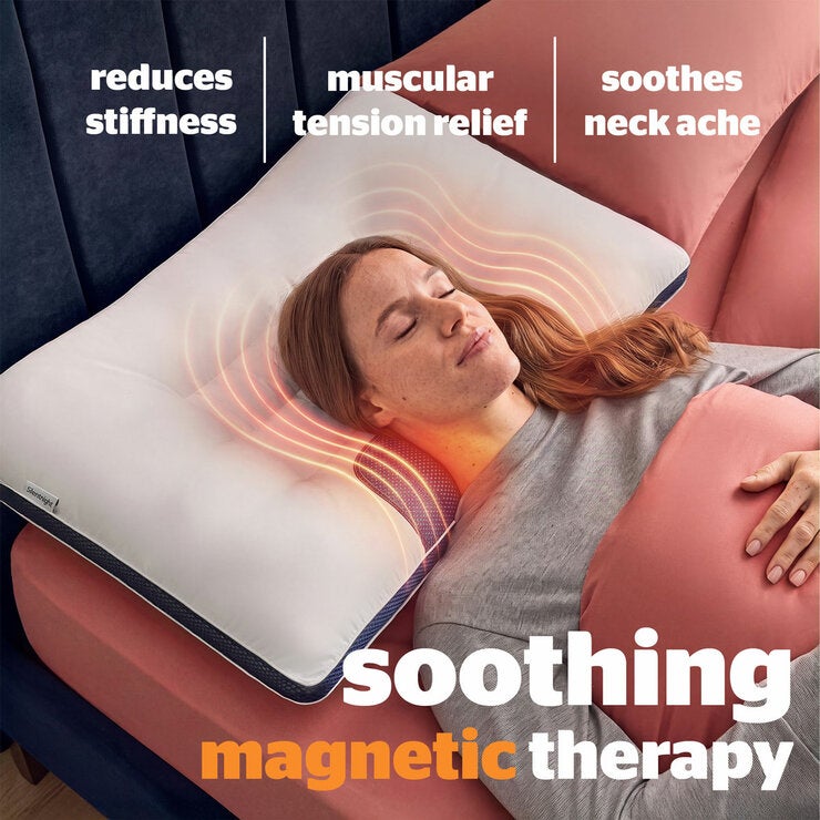 Silentnight Smart Sleep Magnetic Neck Therapy Pillow Silentnight Smart Sleep Magnetic Neck Therapy Pillow
