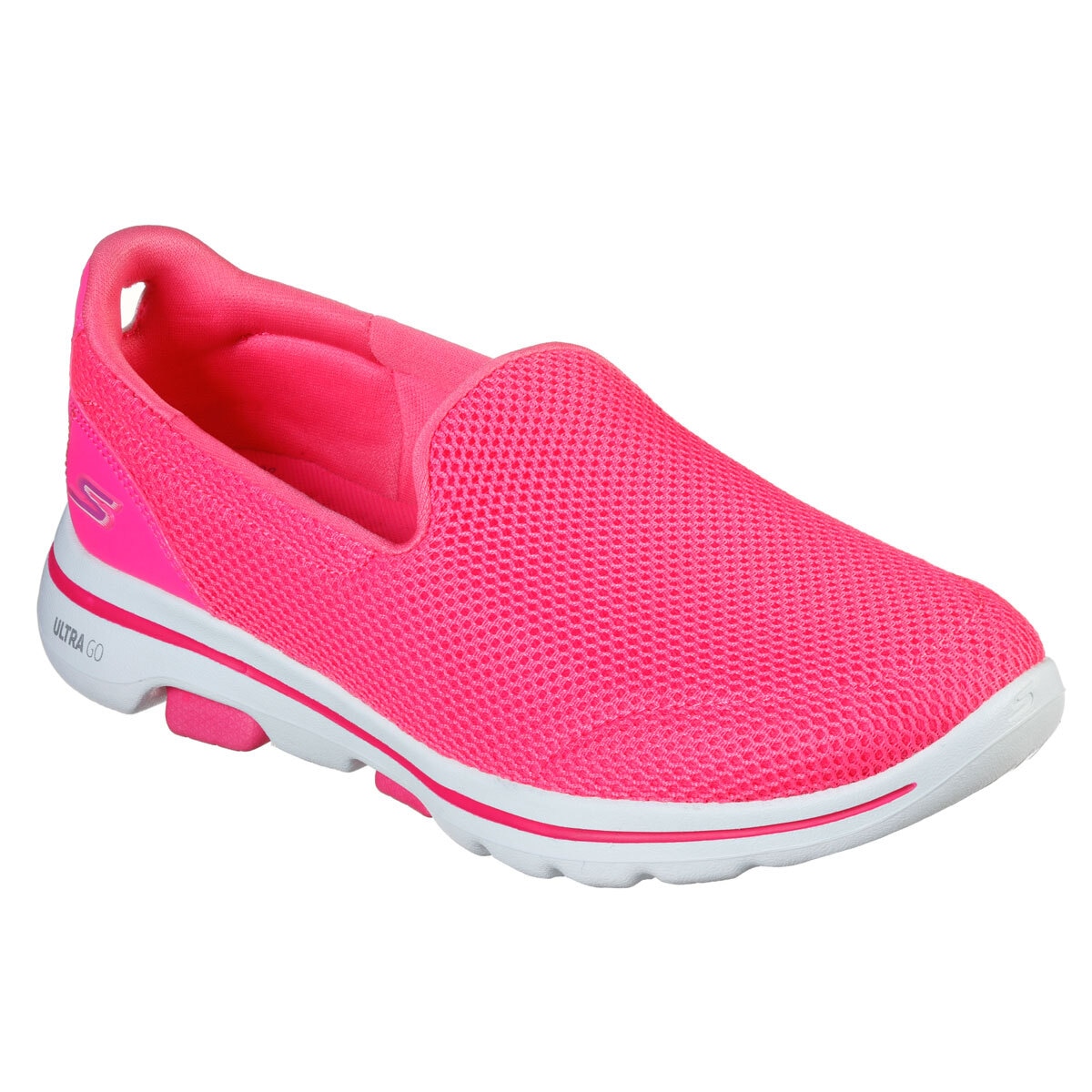 Skechers GOwalk 5 Honor Shoes Pink UK