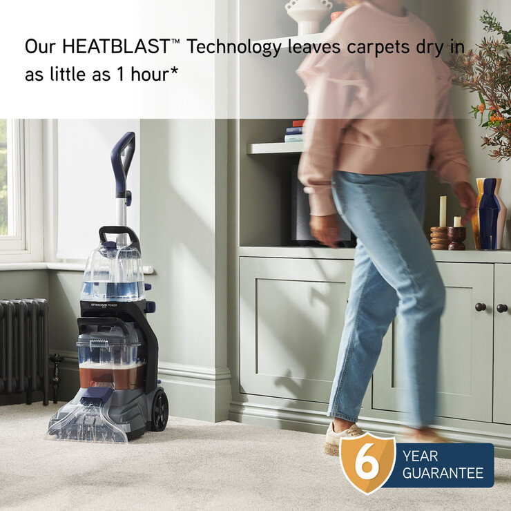 VAX SpinScrub Power Carpet Washer Lifestyle Image