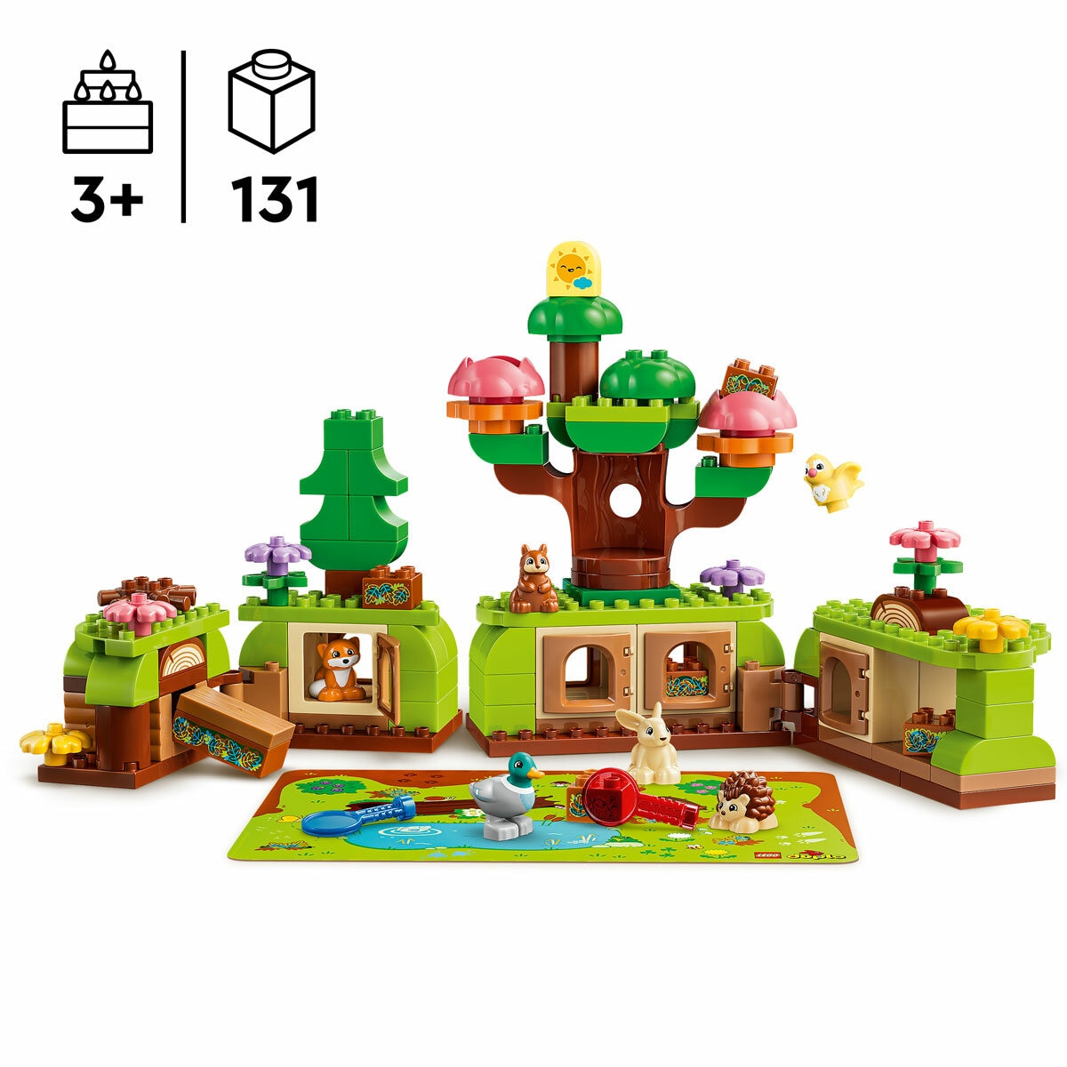 LEGO DUPLO Discovery Forest with Wild Animals - Model 10480 (3+ Years) LEGO DUPLO Discovery Forest with Wild Animals - Model 10480 (3+ Years)