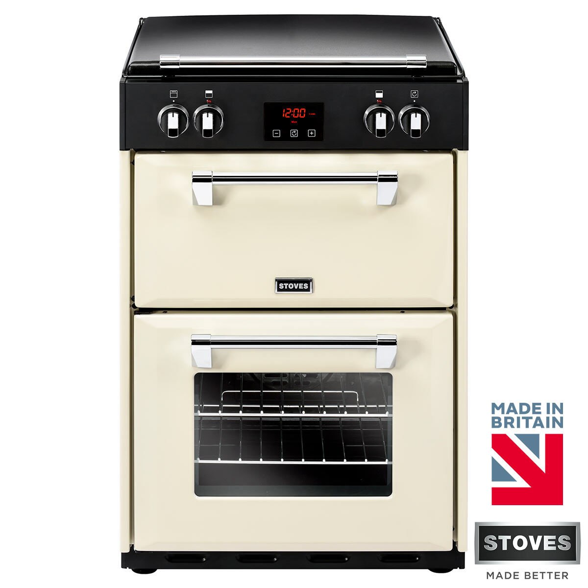 Stoves Richmond 600Ei, Induction Range Cooker A Rating in Cream Costco UK