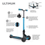 Buy Globber Ultimum Scooter in Sky Blue KSP Image at Costco.co.uk