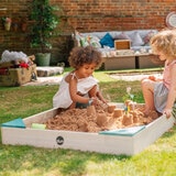 Plum Junior Wooden Sand Pit in Teal (18 months+)