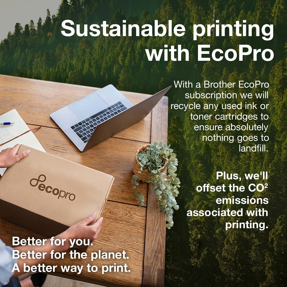 Brother All-in-One LED Printer, MFC-L3740CDWE