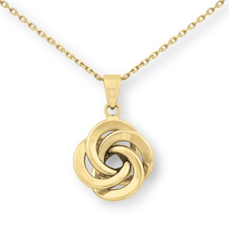 14ct Yellow Gold Love Knot Pendant 14ct Yellow Gold Love Knot Pendant