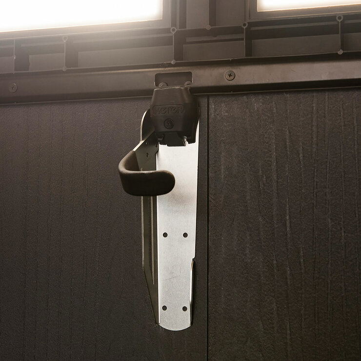 Keter 31cm Wall Mounted Bike Rack Accessory for Keter Sheds