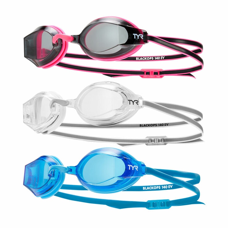 TYR Sports Junior Goggles - Black & Pink, White and Blue