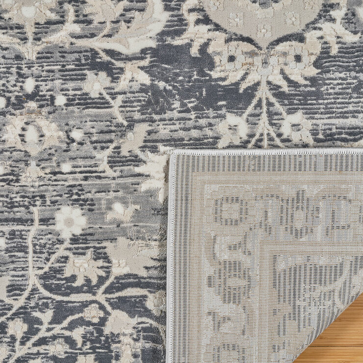 Gertmenian Grey Sasha Area Rug, 200 x 274 cm