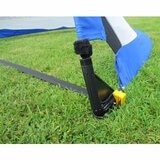 Lifestyle image showing the anchoring pegs