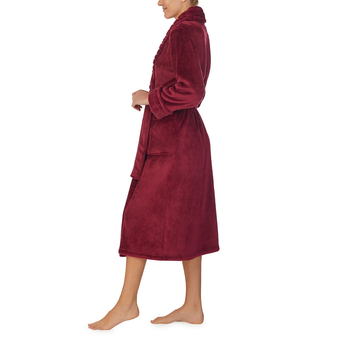 Carole Hochman Women's Plush Robe in Red