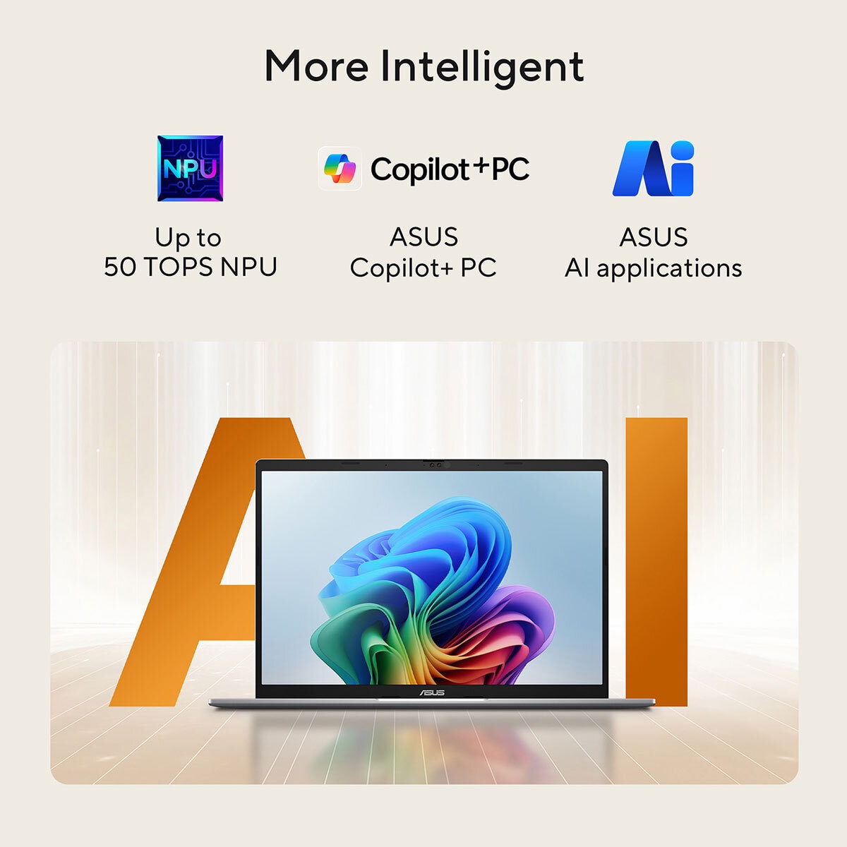 Buy ASUS Vivobook S, AMD Ryzen AI 5, 16GB RAM, 1TB SSD, 16 Inch OLED Laptop, M3607KA-SH038W at costco.co.uk