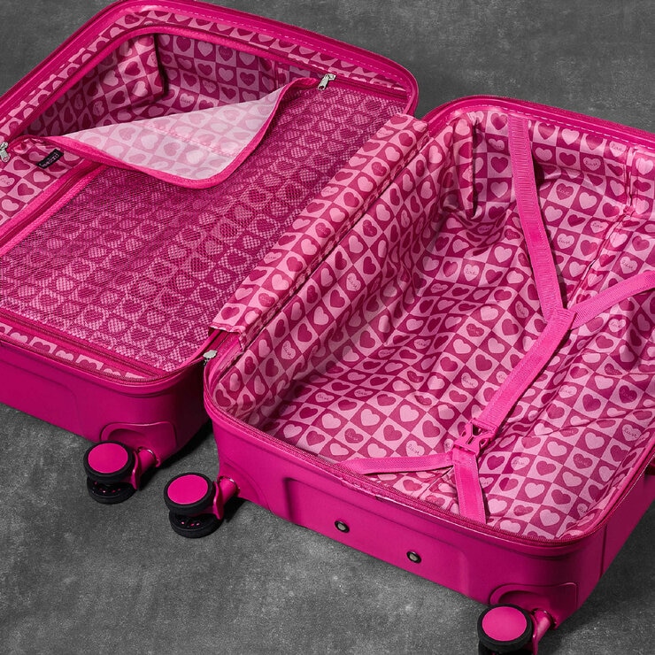 ROCK Love Island Large Suitcase Pink
