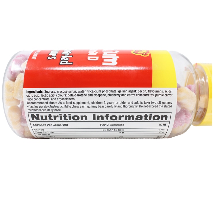 Lil Critters Calcium and Vitamin D Gummy Bears, 200 Count Costco UK