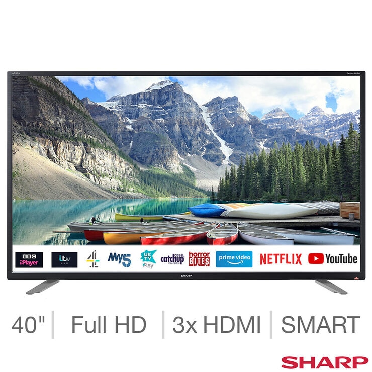 Sharp 2TC40BG2KG2FB 40 Inch Full HD Smart TV Costco UK