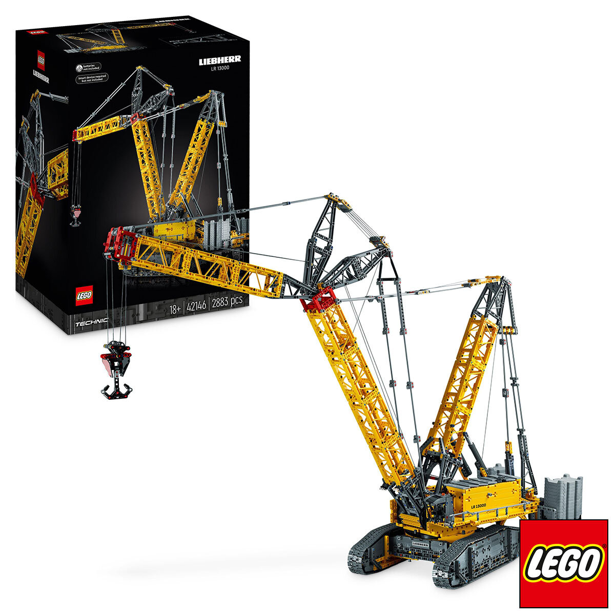 Buy  LEGO Technic Liebherr Crawler Crane LR 13000 Box & Item Image at Costco.co.uk
