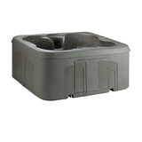 California Spa 13-Jet Malibu Roto Molded 4 Person Hot Tub in Grey - Delivered and Installed