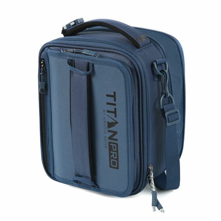 Titan Pro Expandable Fridge Cold Lunchbox In Denim Blue Titan Pro Expandable Fridge Cold Lunchbox In Denim Blue